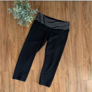 ~Lululemon Cropped Leggings Women’s 8~